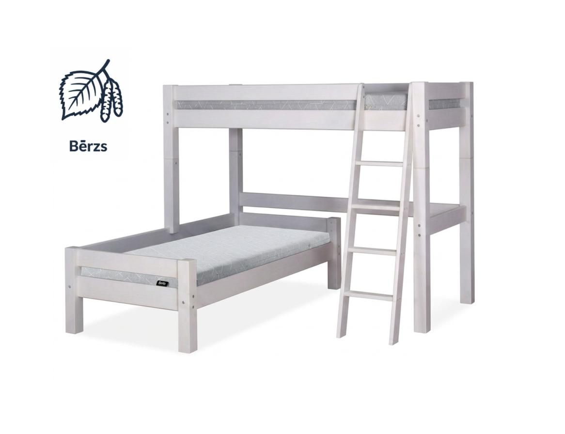 Divstāvu bērnu gulta "Charlston"