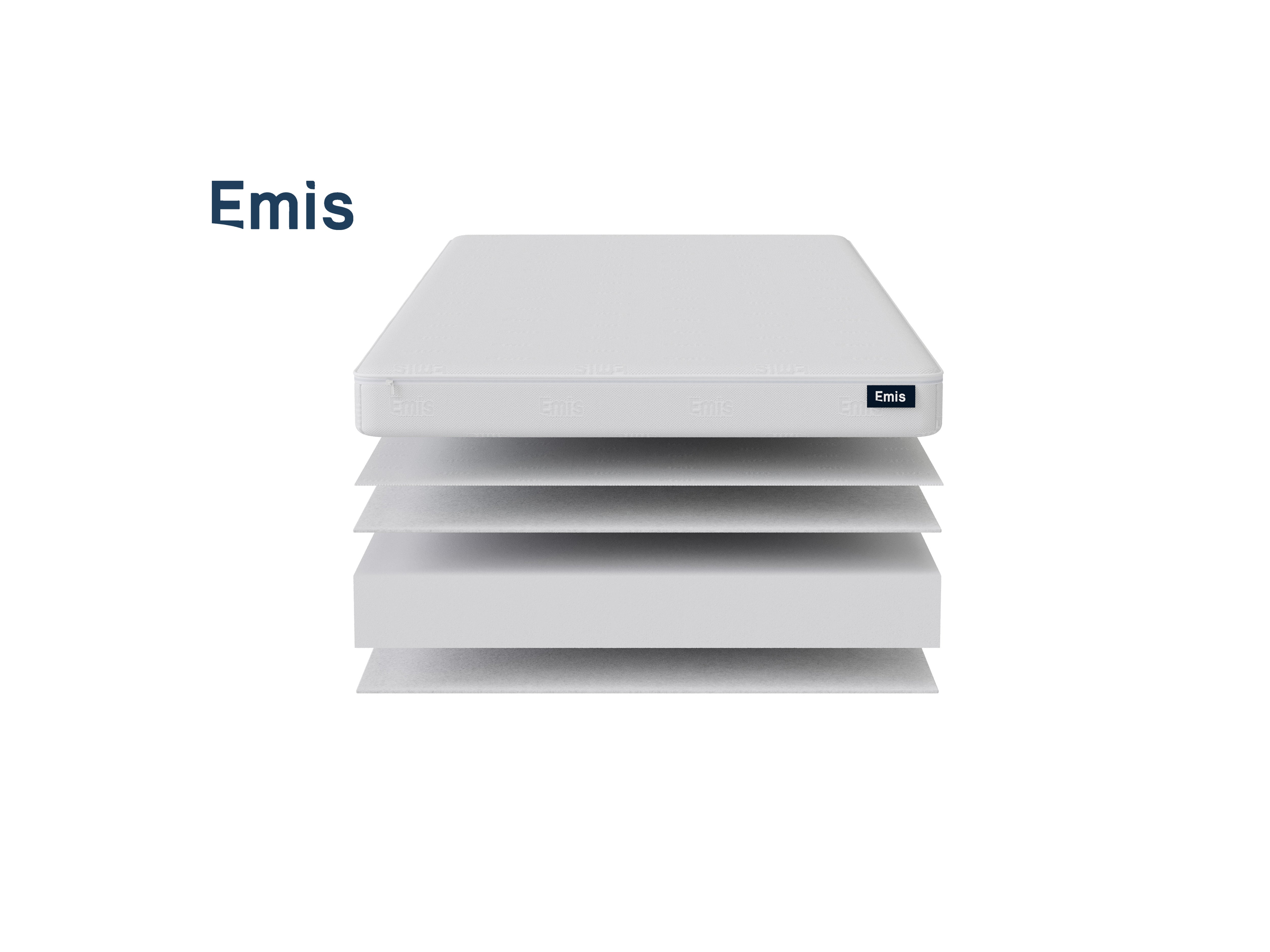 Ortopēdisks bērnu matracis zīdaiņiem un zīdaiņiem ar ergonomisku muguras atbalstu, elpojošu konstrukciju un drošiem materiāliem