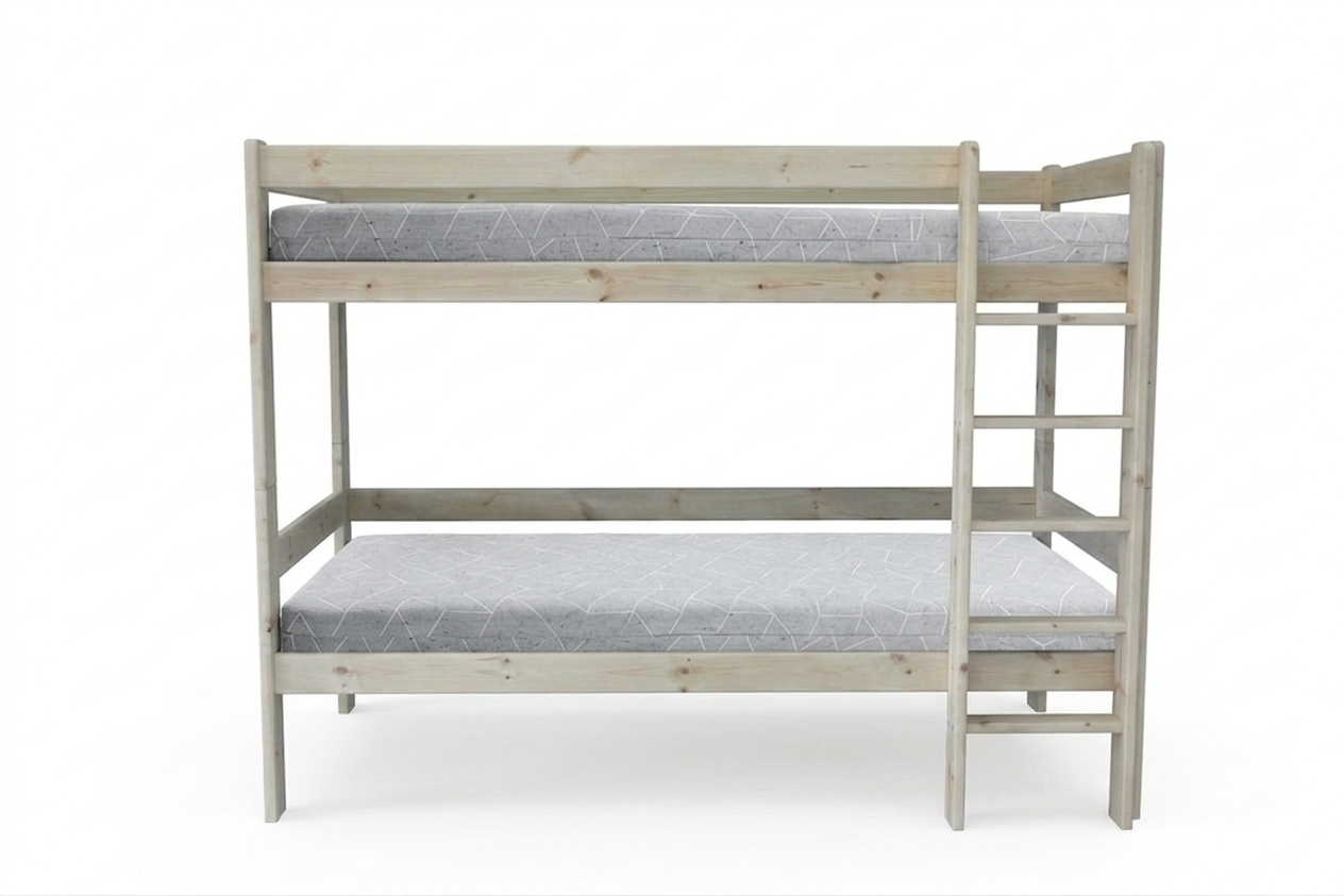 Divstāvu bērnu gulta "Alabaster"